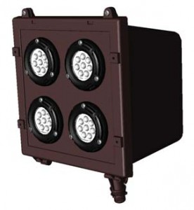 LED Flood Light Midsize Swivel Mount. Equipped with a Heavy Duty Swivel Mount for Directional Stability, or Optional Slipfitter. Heavy Duty Die Cast Aluminum Housing, Hinged Frame and Chromate Conversion Coating for Durability. Polyester Powder Coat Finish. 36-48w LED