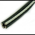 Quadruplex Service Drop Wire Cable