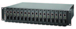 16 Bay Rack Mount Media Converter Chassis