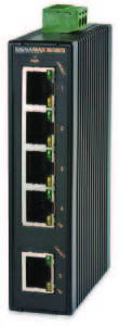 5 port Unmanaged Compact Industrial Switch Signamax