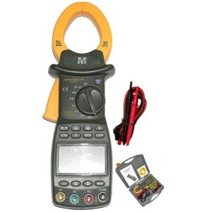 Cat III TRMS Autoranging 3 Phase Digital Power Clamp Meter