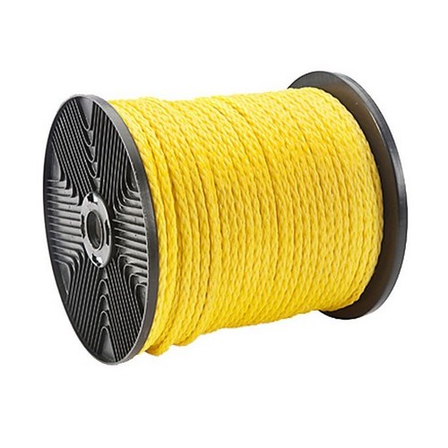  Conduit Pull Rope UV Resistant Waterproof Low Friction  Twisted Polypropylene