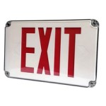 LED Wet Location Exit Sign